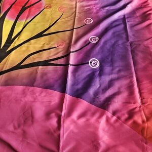 Wayfair modern shower curtain. 71 X 67